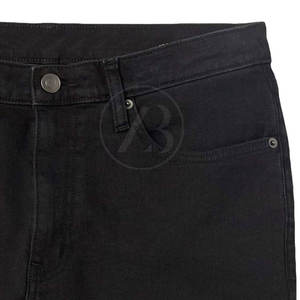 High Quality 100% Cotton Solid Casual Mid Waist <b>Men</b> <b>Jeans</b> <b>Shorts</b> Custom Design Wholesale - Product Image 6