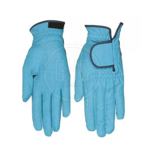 Gants d'équitation à impact, best-seller en gros, antidérapants, respirants, doigts entiers, unisexe, en cuir, en vente en ligne - Product Image 5