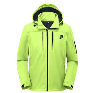 OEM personalizado de los hombres de chaqueta impermeable Softshell para el invierno Camping suave al aire libre abrigo - Product Image 4