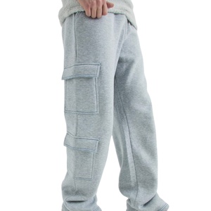 Pantalones Deportivos Ligeros de Alta Calidad para Hombre, Pantalones Deportivos Casuales de Gimnasio Personalizados, Ajustados, de Algodón y Poliéster, Transpirables, con Bolsillos - Product Image 3