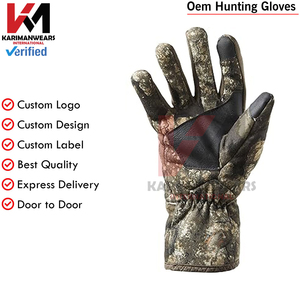 Gant pour hommes Gant de chasse en polaire à poils hauts de qualité supérieure pour temps froid Gants d'extérieur résistants à l'eau pour la chasse et la pêche - Product Image 4