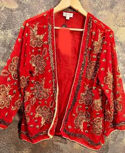 Đầm Maxi Trang Trí Boho Đẹp Đầm Maxi Kaftan Bohemian Đính Cườm Tay Đầm Maxi Thêu Vàng Dạ Hội Đính Cườm Lưng - Product Image 1