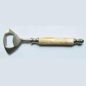 Rose Gold Stainless Steel <b>Bottle</b> Wine Beer <b>Opener</b> Good Quality With Marble Stem - Product Image 5