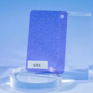 Feuille d'acrylique découpée au laser, pailletée, violette, 1/8 po, avec service de découpe - Product Image 2