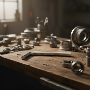 ประแจหกเหลี่ยมเคลือบนิกเกิลแบบเมตริกของ Hazet - Product Image 3