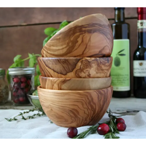 High Quality Acacia Wood <b>Salad</b> <b>Bowl</b> Polished Natural <b>Wooden</b> Serving <b>Bowl</b> New Arrival at Wholesale Price Vietnam Kitchenware - Product Image 5