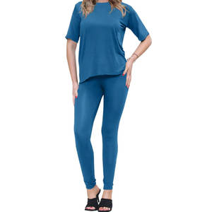 Hauts et leggings de gymnastique taille haute pour femmes ensembles vente en gros été entraînement sport vêtements de yoga ensemble de tenues de sport - Product Image 1
