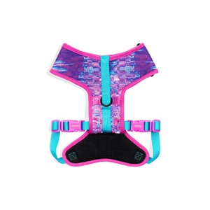 Harnais pour chien Glitch 502 de luxe réglable en polyester, grande taille/XL/XS, harnais simple et élégant en maille solide pour chiens/chats, utilisation en extérieur - Product Image 2