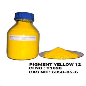 Polvo de pigmento sin azo orgánico amarillo 12 de alta pureza, formulaciones de tinta de recubrimiento no tóxico, pintura, precios al por mayor disponibles - Product Image 2