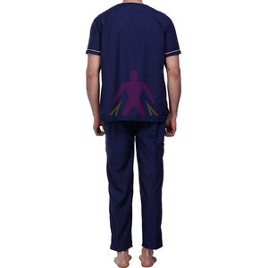 Modern Medical <b>Scrub</b> Suit Cotton High Quality <b>Scrub</b> <b>Sets</b> for Men Comfort Support Wear - Product Image 6