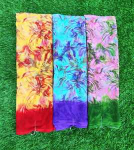 Ropa de uso diario, Sari estampado, Sari sin peso con blusa SAREE, tela suave de la mejor calidad - Product Image 1