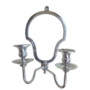 Christmas Decoration Metal 5 Arms <b>Candle</b> Stand Nickel Silver Color <b>Candle</b> Holder for Living Room Decor Handmade in <b>Bulk</b> - Product Image 4