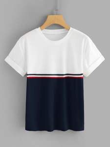 Camiseta de alta calidad 100% algodón color personalizado para hombres camiseta de ajuste regular Stock ropa a granel camiseta - Product Image 6