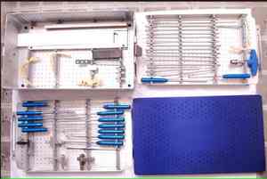 Juego de Instrumentos Ortopédicos Quirúrgicos Caronia para LCA/LCP, Herramientas de Artroscopia Manual, Acero Inoxidable, Juego de Cirugía para LCA/LCP, CS-BDR-606 CE - Product Image 2