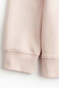 Sudadera de color liso para mujer, Sudadera de manga larga de algodón 100% con logotipo personalizado - Product Image 5