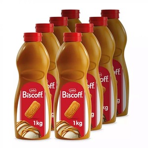 Salsa Biscoff de alta calidad, 1kg, para untar galletas caramelizadas suaves para postres, helados, pasteles y hornear - Product Image 6