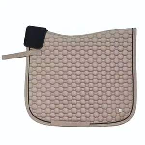 Juego de Almohadillas para Silla de Montar, Exterior de Polialgodón, Personalizable, Transpirable, de Alta Calidad, Almohadillas de Doma con Absorción de Impactos y Cincha - Product Image 6