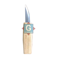 Couteaux à découper le bois de qualité supérieure en acier inoxydable de qualité industrielle, manche en bois, logo personnalisé OEM, garantie 1 an, Gray Rocks