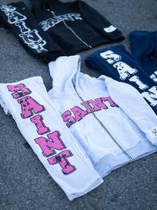 Ensemble deux pièces sweat à capuche zippé en coton épais 500gsm Survêtement pour hommes Ensemble personnalisé sweats à capuche et pantalons de survêtement de haute qualité pour hommes - Product Image 2