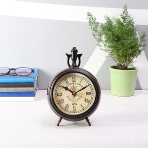 Nouvelle horloge de Table nautique tendance pour décor de bureau à domicile horloge de bureau nautique décorative intérieure quantité en vrac fabriquée en Inde 2025 - Product Image 4