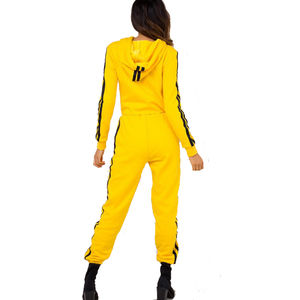 ชุดกางเกงขายาวแบบสวมศีรษะโอเวอร์ไซส์สำหรับผู้หญิงชุดเสื้อผ้าผ้าฝ้าย2ชิ้นระบายอากาศได้ดีมีซิปโลโก้ออกแบบได้ตามต้องการ100% สำหรับฤดูหนาว - Product Image 6