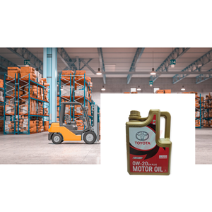 Huile moteur synthétique Toyota Premium 0W-20 pour une longue durée de vie du moteur et un fonctionnement en douceur - Product Image 2