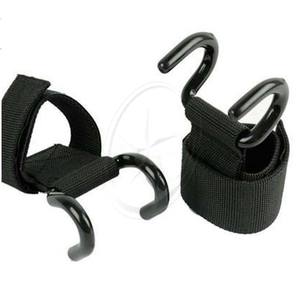 Levantamiento de pesas Dead Lifting Chin Up Muñequeras al por mayor Ganchos dobles ajustables Barras dobles Mancuernas Barra horizontal - Product Image 1