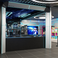 Station de jeu multijoueur d'usine, casque de réalité virtuelle, expérience de parc d'attractions familial, en vente, machine de jeu VR 3D 5D 7D 9D