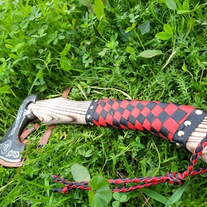 Hacha de acero al carbono multifuncional de calidad superior OEM hecha a mano al por mayor, novedad de 2025, gran oferta, última llegada, hachas vikingas a la venta - Product Image 4