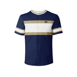 Jersey de béisbol transpirable de secado rápido Jersey de béisbol cómodo Jersey de béisbol de alta calidad para la venta - Product Image 5