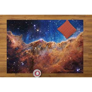 Alfombra Carina Nebula: Imagen del Telescopio James Webb, Decoración Espacial, Alfombra Suave No Tejida - Product Image 2