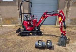 Miniexcavadora Yanmar de 455 kg con Cucharón de 0.12 m para Construcción Agrícola y Paisajismo - Alta Potencia de Excavación - Product Image 5