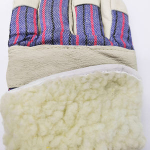 High Performance Cowhide Leather Welding Gloves with Nylon Lining Extra Protection Industrial Work Heavy Driving <b>Safety</b> <b>Clothing</b> - Product Image 5