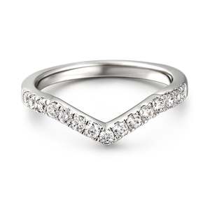 Jeulia วงแหวนแบบปรับได้ทำจากสแตนเลส18K สำหรับผู้หญิง - Product Image 1