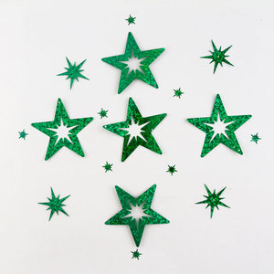 Lentejuelas Forma especial Agujero pequeño Lateral Holográfico Color Selanusa Modelo POA0023206 Tamaño S/N - Product Image 1