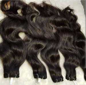 Bundle de cheveux Remy ondulés droits naturels indiens 20-28 pouces dentelle non traitée alignée profonde crépus Curl vague naturelle - Product Image 4