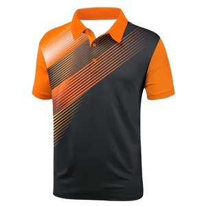 เสื้อโปโลออกแบบใหม่ตามสั่ง ลายพิมพ์แบบซับลิเมชั่น ผ้าโพลีเอสเตอร์ผสมสแปนเด็กซ์ เสื้อโปโลเปล่า เสื้อโปโลชาย รุ่นปี 2026 - Product Image 2