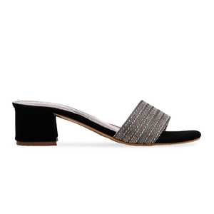 Noir Fancy Sports pour Pantoufles FN7747 - Product Image 3