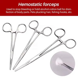 Fórceps hemostáticos profesionales 14/16/18cm fórceps hemostáticos de acero inoxidable fórceps quirúrgicos pinzas hemostáticas BY VIDIFIVE - Product Image 3