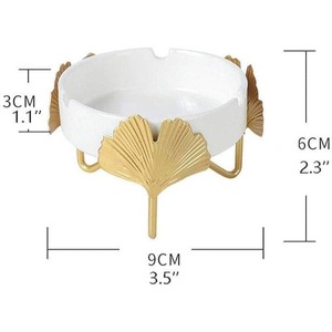 Cenicero de hierro moderno para el hogar, dormitorio, habitación de invitados, mesa, restaurante, Bar, uso - Product Image 5