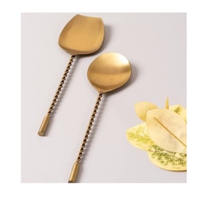 Ensemble de couverts tendance pour restaurants : couteau, cuillère, fourchette en acier inoxydable – Vaisselle de table - Product Image 5