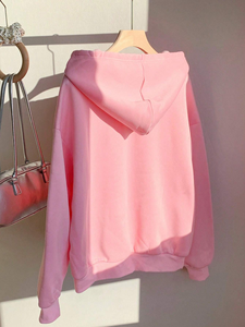 OEM ODM impresión personalizada del logotipo de alta calidad de peso pesado sudaderas con capucha de los hombres al por mayor ácido lavado Sudadera con capucha - Product Image 2