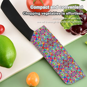 Cuchillo de Chef con Hoja de Cerámica Pequeña y Mango de Plástico, Personalizado para Uso Doméstico, Venta Directa de Fábrica, Artesanía de Alta Calidad - Product Image 4