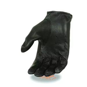 ถุงมือขับรถมืออาชีพพิมพ์โลโก้หนังสำหรับรถยนต์และรถจักรยานยนต์ - Product Image 6