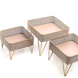 Bols en aluminium argenté Bol de rangement décoratif en métal pour la maison et la cuisine Centre de table Bol de service pour aliments et pop-corn - Product Image 4