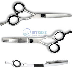 Ciseaux de coiffure professionnels et ciseaux amincissants pour outils de coupe de cheveux de salon Kit de barbier OEM Logo personnalisé en gros - Product Image 1