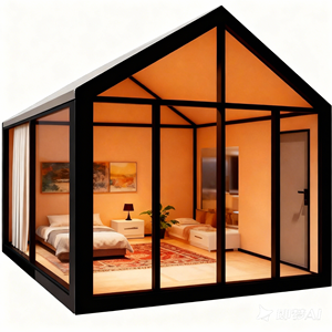 <span class=keywords><strong>Casa</strong></span> Prefabbricata Triangolare Ecologica e Durevole per Famiglie in Stile Campagna - Product Image 6