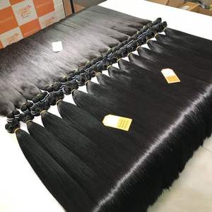 Vente en gros Meilleure qualité Extensions de cheveux trame droite donneur unique à l'origine vietnamien Cheveux humains bruts - Product Image 5