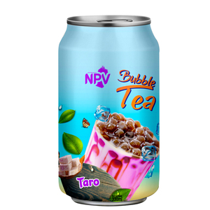 Boisson au thé au lait de meilleure qualité avec saveur de miroite 330ml boîte courte-marque privée avec échantillon gratuit et faible quantité minimale de commande - Product Image 4