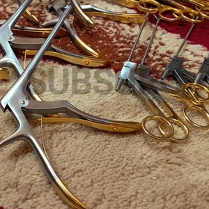 Ferris Smith Kerrison Poinçons 18cm Source manuelle Finition or mat Instruments chirurgicaux Base 2mm - Product Image 4